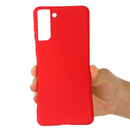 For Samsung Galaxy S22+ 5G Pure Color Liquid Silicone Shockproof Full Coverage Phone Case(Red)