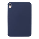 Liquid Silicone Shockproof Full Coverage Tablet Protective Case For iPad mini 6(Dark Blue)