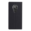 For Nokia 6.2 & 7.2 ViLi Shockproof TPU + PU Horizontal Flip Protective Case with Card Slot & Holder(Black)
