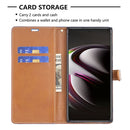 For Samsung Galaxy S22 Ultra 5G Color Matching Denim Texture Leather Case with Holder & Card Slots & Wallet & Lanyard(Royal Blue)