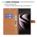 For Samsung Galaxy S22 Ultra 5G Color Matching Denim Texture Leather Case with Holder & Card Slots & Wallet & Lanyard(Black)