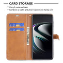 For Samsung Galaxy S22+ 5G Color Matching Denim Texture Leather Case with Holder & Card Slots & Wallet & Lanyard(Green)
