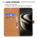 For Samsung Galaxy S22 5G Color Matching Denim Texture Leather Case with Holder & Card Slots & Wallet & Lanyard(Dark Blue)