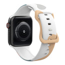 Morandi Series 8-buckle Silicone Strap Watch Band For Apple Watch Series 7 41mm / 6&SE&5&4 40mm / 3&2&1 38mm(2)