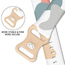 Morandi Series 8-buckle Silicone Strap Watch Band For Apple Watch Series 7 41mm / 6&SE&5&4 40mm / 3&2&1 38mm(2)