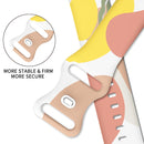 Morandi Series 8-buckle Silicone Strap Watch Band For Apple Watch Series 7 45mm / 6&SE&5&4 44mm / 3&2&1 42mm(3)