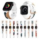 Morandi Series 8-buckle Silicone Strap Watch Band For Apple Watch Series 7 45mm / 6&SE&5&4 44mm / 3&2&1 42mm(1)