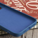Liquid Silicone Shockproof Magsafe Case For iPhone 13 Pro Max(Navy Blue)