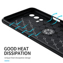 For OPPO A55 4G Metal Ring Holder 360 Degree Rotating TPU Phone Case(Black)