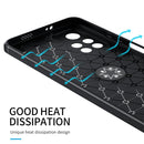 For Xiaomi Redmi Note 11 (China) Metal Ring Holder 360 Degree Rotating TPU Phone Case(Black Blue)