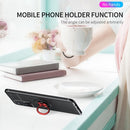 For Xiaomi Redmi Note 11 (China) Metal Ring Holder 360 Degree Rotating TPU Phone Case(Red)