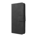 For Motorola Moto E20 / E30 / E40 Skin Feel Magnetic Horizontal Flip Phone Leather Case with Holder & Card Slots & Wallet(Black)