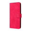 For Motorola Moto E20 / E30 / E40 Skin Feel Magnetic Horizontal Flip Phone Leather Case with Holder & Card Slots & Wallet(Rose Gold)