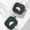 2 in 1 Shockproof Full Coverage Silicone Protective Case For AirPods 3 / AirTag(Red)