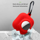 2 in 1 Shockproof Full Coverage Silicone Protective Case For AirPods 3 / AirTag(Dark Blue)