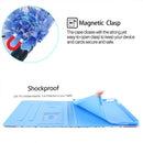 Silk Texture Horizontal Flip Tablet Leather Case with Holder & Card Slot & Sleep / Wake-up Function For iPad mini 6(Orchid)