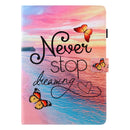 Silk Texture Horizontal Flip Tablet Leather Case with Holder & Card Slot & Sleep / Wake-up Function For iPad mini 6(Dream Chasing Butterfly)
