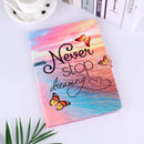 Silk Texture Horizontal Flip Tablet Leather Case with Holder & Card Slot & Sleep / Wake-up Function For iPad mini 6(Dream Chasing Butterfly)