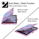 Silk Texture Horizontal Flip Tablet Leather Case with Holder & Card Slot & Sleep / Wake-up Function For iPad mini 6(Peony Butterfly)
