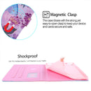 Silk Texture Horizontal Flip Tablet Leather Case with Holder & Card Slot & Sleep / Wake-up Function For iPad mini 6(Peony Butterfly)