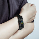 For Xiaomi Mi Band 6 / 5 / 4 / 3 Armor Nylon Strap Watch Band(Grey)