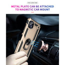 For Motorola Moto G50 5G Shockproof TPU + PC Protective Phone Case with 360 Degree Rotating Holder(Gold)