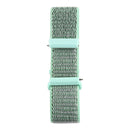 For Fitbit Versa / Versa 2 Nylon Watch Band with Hook and Loop Fastener(Green Gray)