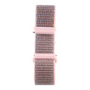 For Fitbit Versa / Versa 2 Nylon Watch Band with Hook and Loop Fastener(Pink)