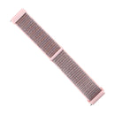 For Fitbit Versa / Versa 2 Nylon Watch Band with Hook and Loop Fastener(Pink)