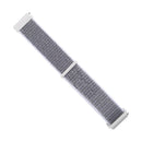 For Fitbit Versa / Versa 2 Nylon Watch Band with Hook and Loop Fastener(Grey)