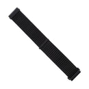 For Fitbit Versa / Versa 2 Nylon Watch Band with Hook and Loop Fastener(Black)
