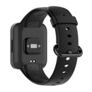 For Xiaomi Redmi Watch 2 Solid Color Silicone Strap Watch Band(Black)