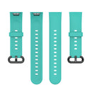 For Xiaomi Redmi Watch 2 Solid Color Silicone Strap Watch Band(Cyan)