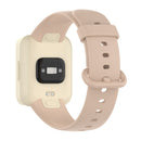 For Xiaomi Redmi Watch 2 Solid Color Silicone Strap Watch Band(Cherry Blossom Pink)