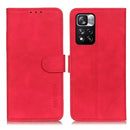 For Xiaomi Redmi Note 11 Pro / Redmi Note 11 Pro+ 5G / Mi 11i KHAZNEH Retro Texture Horizontal Flip Leather Phone Case with Holder & Card Slots & Wallet(Red)