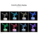 DW13 Crack Base Creative 3D Colorful LED Decorative Night Light, Touch Version