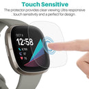 For Fitbit Sense Soft Hydrogel Film Watch Screen Protector