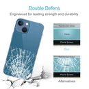 0.26mm 9H 2.5D Tempered Glass Back Film For iPhone 13 mini