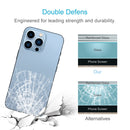 10 PCS 0.26mm 9H 2.5D Tempered Glass Back Film For iPhone 13 Pro Max