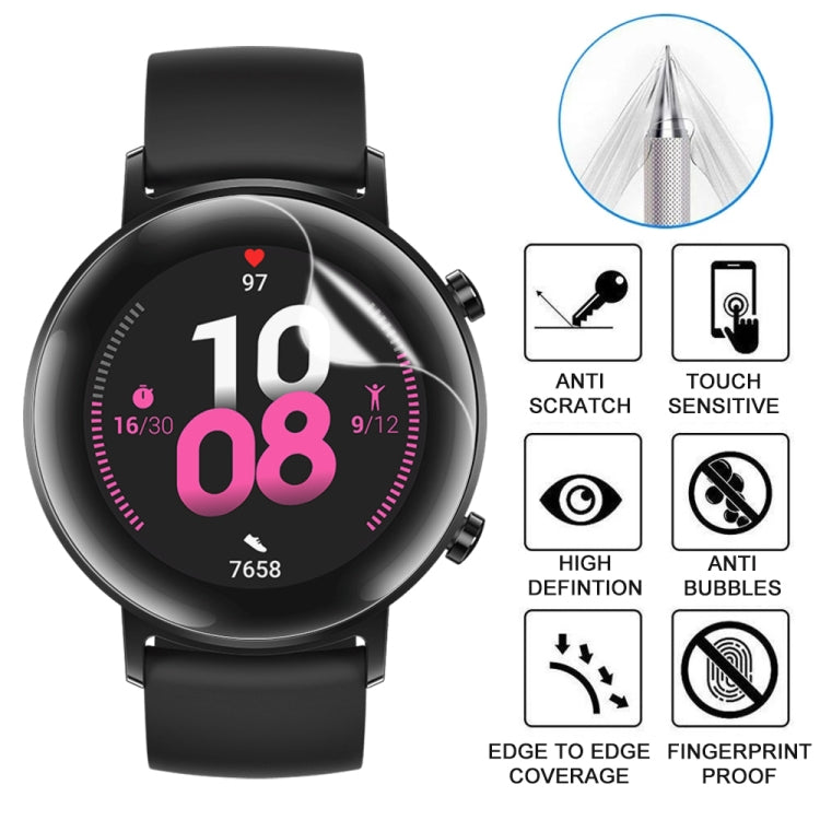 For Huawei Watch GT 2 42mm Soft Hydrogel Film Watch Screen Protector