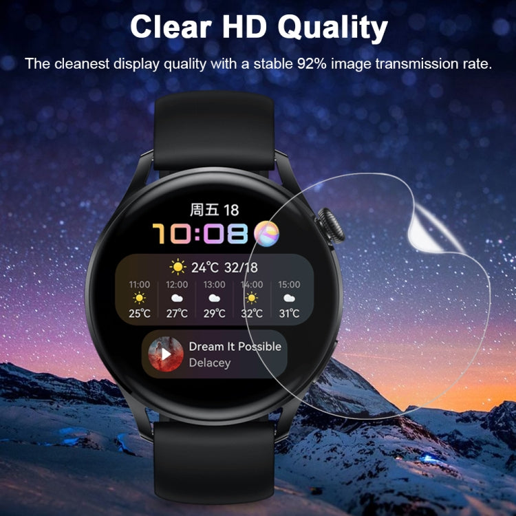 For Huawei Watch 3 Soft Hydrogel Film Watch Screen Protector