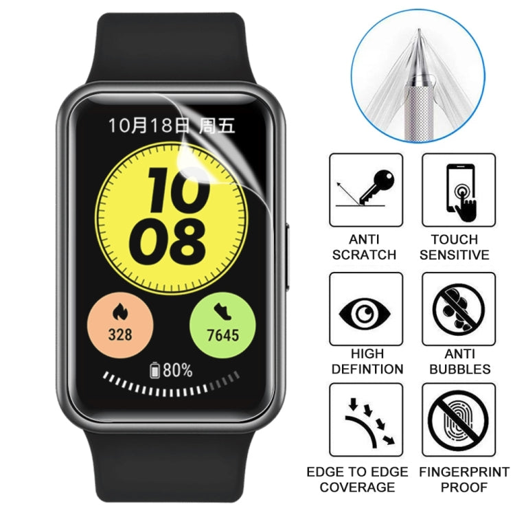 For Huawei Watch Fit Soft Hydrogel Film Watch Screen Protector