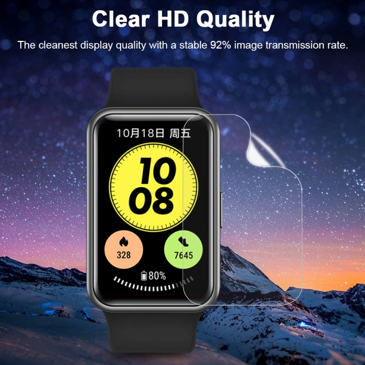 For Huawei Watch Fit Soft Hydrogel Film Watch Screen Protector