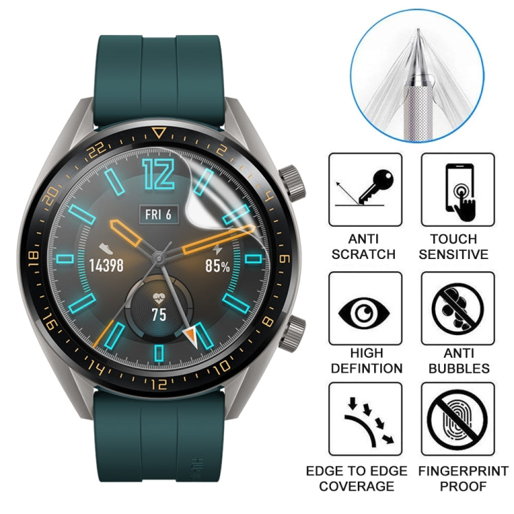 For Huawei Watch GT Active Soft Hydrogel Film Watch Screen Protector