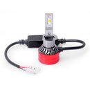 1 Pair F5 H1 DC9-23V / 24W / 6500K / 2500LM IP67 Car LED 3570 Lamp Beads Headlight(White Light)
