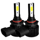 1 Pair F7 9005 DC9-36V / 22W / 2200LM IP67 Car LED COB Lamp Beads Headlight(6000K White Light)