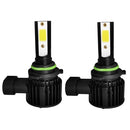 1 Pair F7 9006 DC9-36V / 22W / 2200LM IP67 Car LED COB Lamp Beads Headlight(6000K White Light)