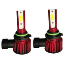 1 Pair F7 9006 DC9-36V / 22W / 2200LM IP67 Car LED COB Lamp Beads Headlight(8000K Ice Blue Light)
