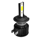 1 Pair F7 H7 DC9-36V / 22W / 2200LM IP67 Car LED COB Lamp Beads Headlight(6000K White Light)