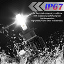 1 Pair F7 H7 DC9-36V / 22W / 2200LM IP67 Car LED COB Lamp Beads Headlight(6000K White Light)